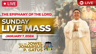 SUNDAY FILIPINO MASS LIVE TODAY II LORDS EPIPHANY II JANUARY 7 2024 II FR JOWEL JOMARSUS GATUS [upl. by Sindee]