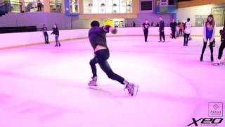 Entraînement de patinage  Freestyle Ice Skating Training [upl. by Sanfo3]