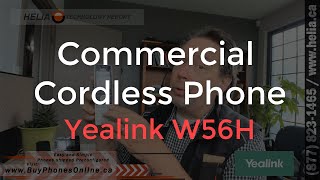 Yealink W56H Commercial Cordless Handset [upl. by Siegler583]