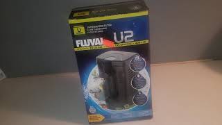 Fluval U2 internal filter unboxing [upl. by Leandra466]