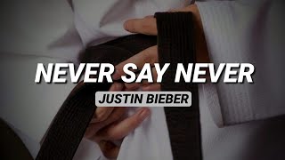 Justin Bieber  Never Say Never ft Jaden Smith  Lyrics  Pronunciación [upl. by Henghold350]