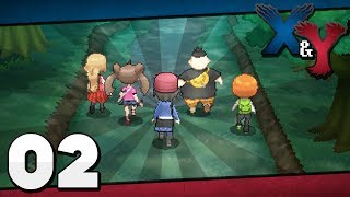 Pokémon X and Y  Episode 2  Santalune Forest [upl. by Melony]