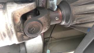 Reduce GMC Sierra Drive Shaft Clunk  Slip Yoke Grease Fitting Install  HOW TO [upl. by Yolanthe]