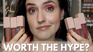 Maybelline Lifter Gloss Review  Lip Swatches  Are They Worth the Hype [upl. by Camarata]