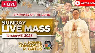 SUNDAY FILIPINO LIVE MASS TODAY II LORDS EPIPHANY II JANUARY 5 2025 II FR JOWEL JOMARSUS GATUS [upl. by Sergius]