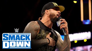 Jimmy Uso fires back at Roman Reigns SmackDown June 11 2021 [upl. by Aizitel377]