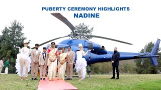 PUBERTY CEREMONY HIGHLIGHTS  NADINE [upl. by Anbul]