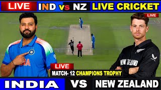 🔴Last 3 Over INDIA vs New Zealand LIVE [upl. by Llerrej]