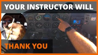 Three Basics to INSTANTLY impress your Flight Instructor [upl. by Atenahs]