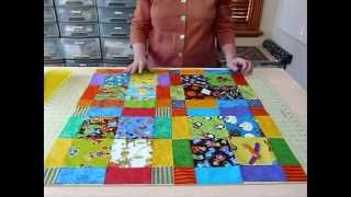 How to have Fun with Novelty 5quot squares  Quilting Tips amp Techniques 062 [upl. by Leirvag199]