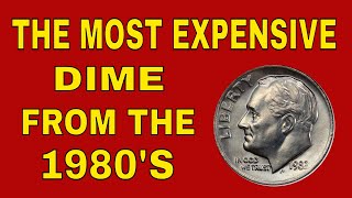 The most valuable dime from the 1980s in circulation Rare dimes worth money  coins to look for [upl. by Cran]