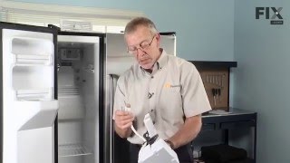 GE Refrigerator Repair – How to replace the Ice Maker [upl. by Leon]