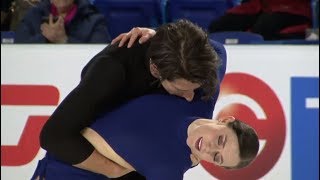 CTNSC 2018 Tessa Virtue amp Scott Moir FD Practice [upl. by Vachil821]