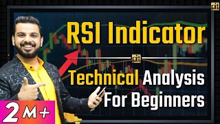 RSI Indicator in Live StockMarket  Technical Analysis for Beginners [upl. by Wernda]