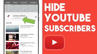 How to Hide Subscribers on Youtube  Hide Youtube Channel Subs Count on Android [upl. by Yssim430]