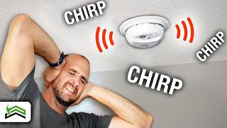 Stop A Smoke Alarm Chirping With 3 Quick Fixes [upl. by Odraboel]