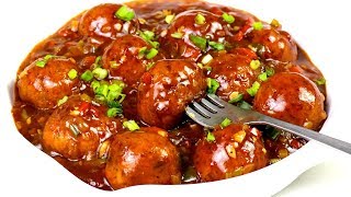 बिना सब्ज़ी घिसें वेज मंचूरियन की सबसे आसान रेसिपी  Veg Manchurian Recipe  KabitasKitchen [upl. by Hans696]