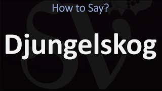 How to Pronounce Djungelskog CORRECTLY [upl. by Nujra]