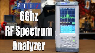 AimTTI 6Ghz RF Spectrum Analyzer  Overview amp Demo [upl. by Assilam]