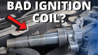 SYMPTOMS OF A BAD IGNITION COIL [upl. by Seadon]