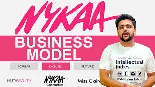 NYKAA Business Model  How Nykaa Earns  Case Study  Hindi [upl. by Zerdna814]