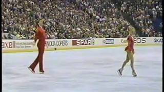 1987 World Figure Skating Championships  Pairs and Ladies [upl. by Aklog556]