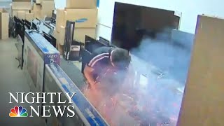 Exploding ECigarette Sparks Concern  NBC Nightly News [upl. by Yro]