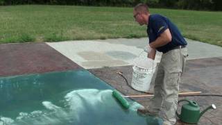 Concrete Surface Preparation Video 2 ACID ETCHING [upl. by Rekcut]