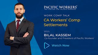 Workers Comp Settlements in CA [upl. by Jerrome11]