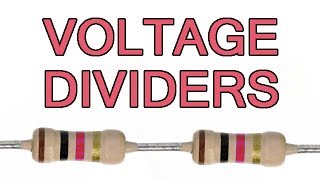 Voltage divider tutorial [upl. by Lassiter]