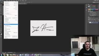 How to Make a Watermark In Photoshop [upl. by Viv]