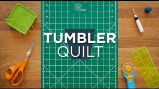 Tumbler Block  Quilt Snips Mini Tutorial [upl. by Lewls]