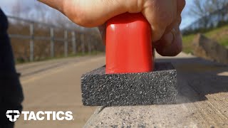 How to Make Concrete Ledges Grind and Slide  Rub Brick Tutorial  Tactics [upl. by Jegger]