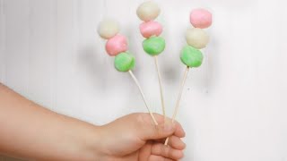 Quick amp Easy Dango Recipe TITIampNIA 🍡 [upl. by Ninehc]