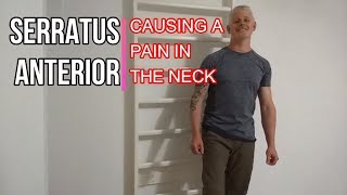 Serratus Anterior Stretch To Help Relieve Neck Pain [upl. by Ahsaei]