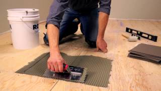 How To Lay Floor Tiles  RONA [upl. by Orelle]