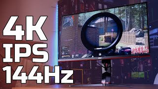 CHEAP 4K 144Hz Gaming Monitor  AOC U28G2X Review [upl. by Ainitsirc789]