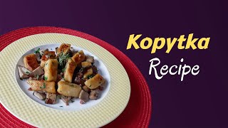 Kopytka Recipe Polish Potato Dumplings [upl. by Arama]