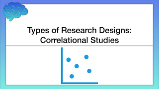 Types of Research Designs – Correlational Studies [upl. by Hardan138]