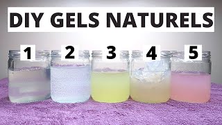 Comment Faire Du Gel Naturel quotTransparentquot  5 GELS Épaississants Pour Produits Cosmétiques [upl. by Aicener]