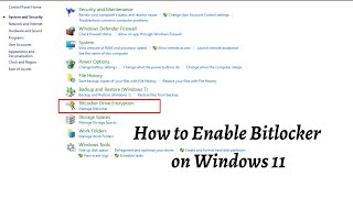 How to SetupEnable Bitlocker on Windows 11  How to Lock Drive on Windows 11  Techistic Kami [upl. by Nunnery]