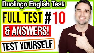 Full Duolingo English Test 10  Duolingo Test Practice [upl. by Raimund166]