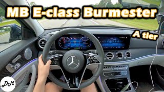 2021 MercedesBenz Eclass – Burmester 13speaker Sound System Review [upl. by Kcirre260]