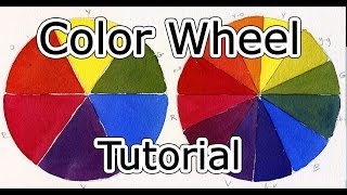 Color Wheel Tutorial  How To Mix Paint [upl. by Au]