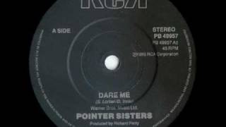 The Pointer Sisters  Dare Me 1985 [upl. by Ekenna]