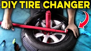 How to Use a Manual Tire Changer  Harbor Freight [upl. by Hime]