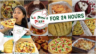 I only ate LA PINOZ for 24 HOURS Challenge  Food Challenge [upl. by Dumm]