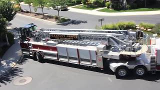 PGFD Ladder Truck [upl. by Aerdnaxela]