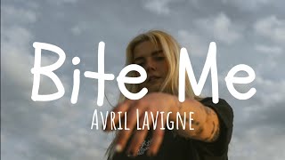 Avril Lavigne  Bite Me Lyric Video [upl. by Uta]