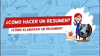 ¿Cómo hacer un resumen [upl. by Jayme763]